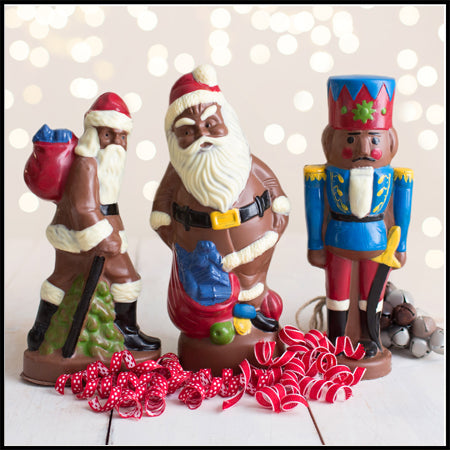 Giant Santa &amp; Nutcracker