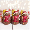 3D Almond Filled Snowman