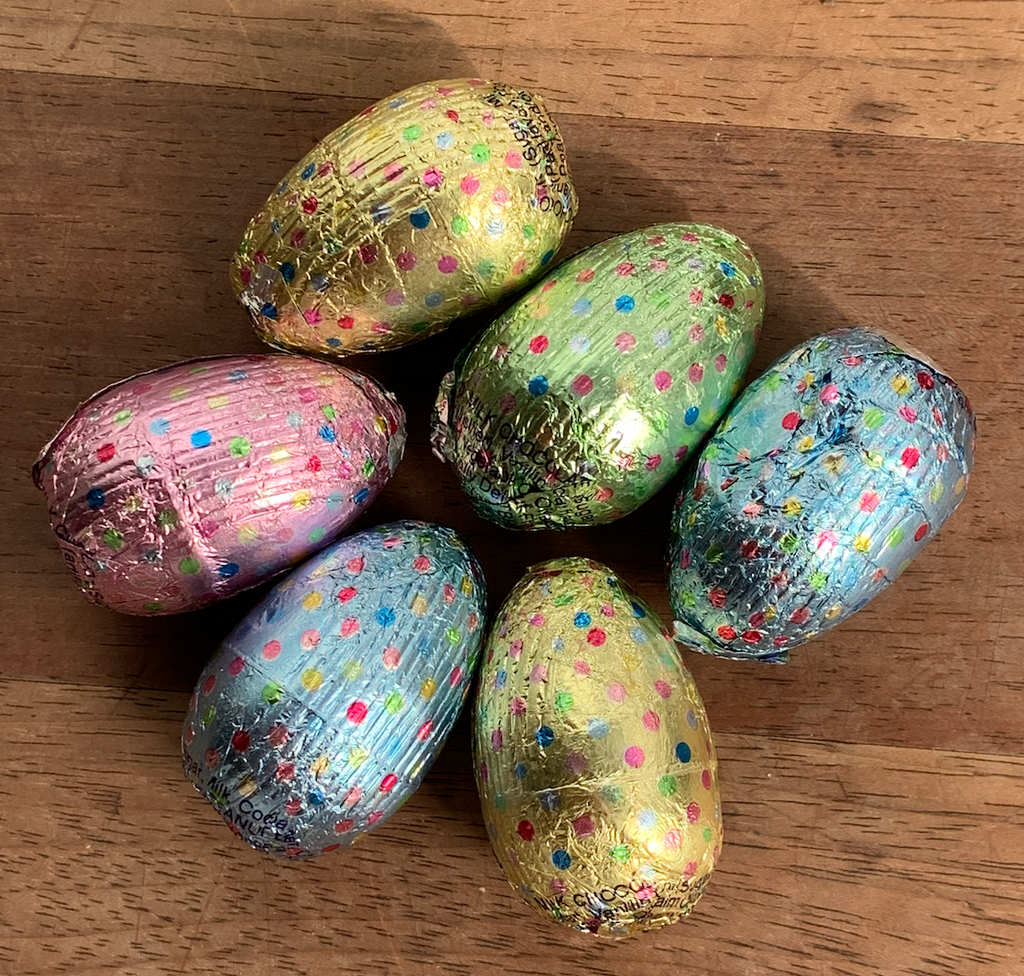 Peanut Butter Filled Eggs
