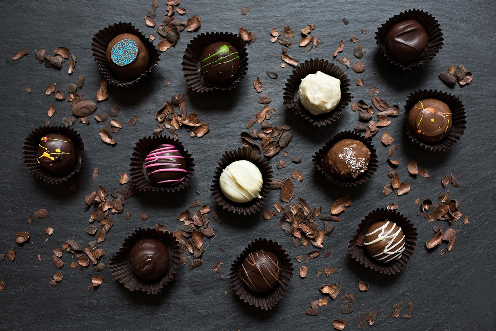Truffle Assortments with Clear Box