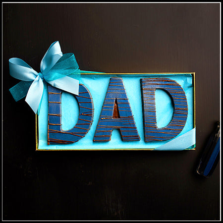 Hand-decorated Dad Letters
