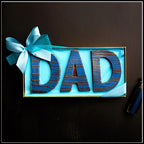 Hand-decorated Dad Letters