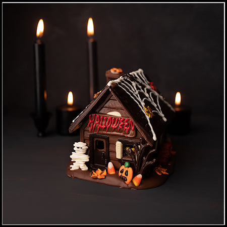 Halloween Decorated Haunted House