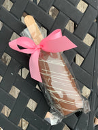 Caramel Dipped Rice Crispy Treat Pop