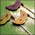 Mardi Gras Mask Pops