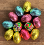 Milk Chocolate Foiled Eggs