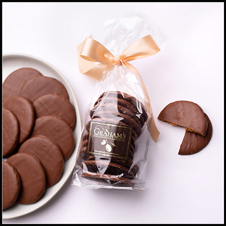 Chocolate Covered Pepparkakor Cookies