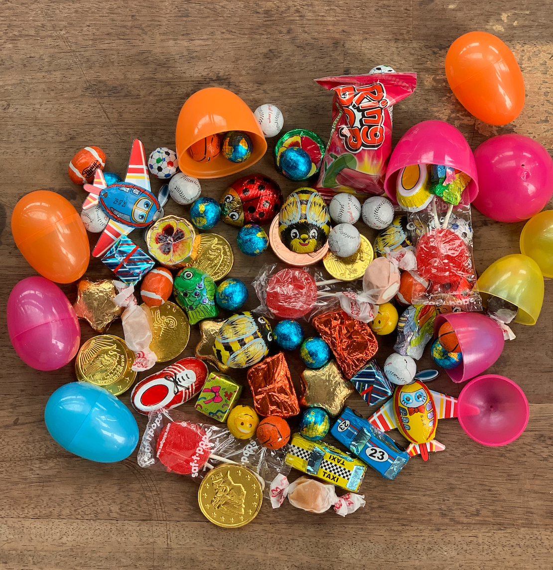 Plastic Egg Fillers - Assorted Candies