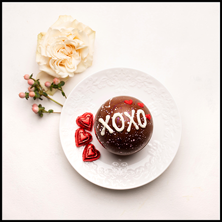 Edible Chocolate Heart Box filled with Truffles
