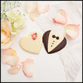 Bride & Groom Hearts- Large
