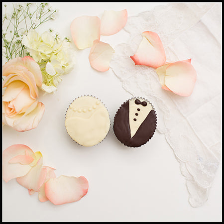 Bride & Groom Peanut Butter Cups